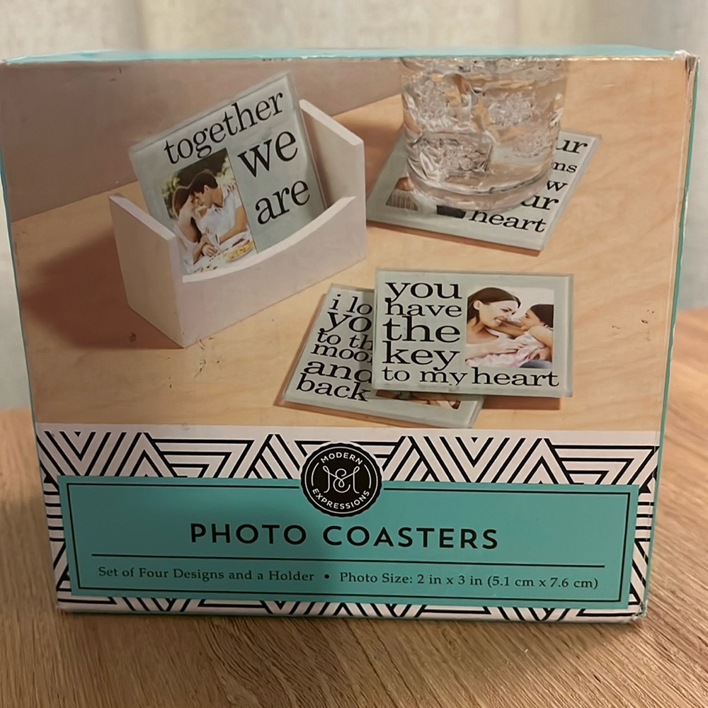 Modern Expressions: Photo Coasters